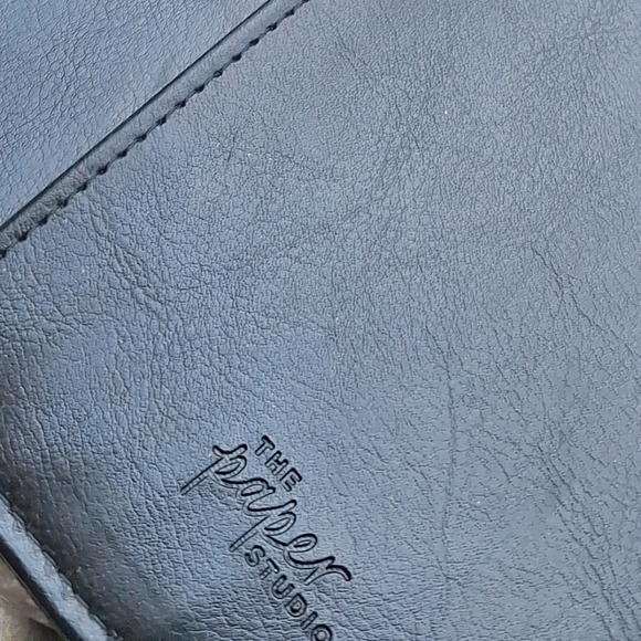 Daytimer Leather Planner 6 Ring Binder Journal Notebook Holder Snakeskin - Picture 11 of 15